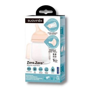 Suavinex Biberon Anticolico Zero Lactancia Silicona Mixta 1 Ud