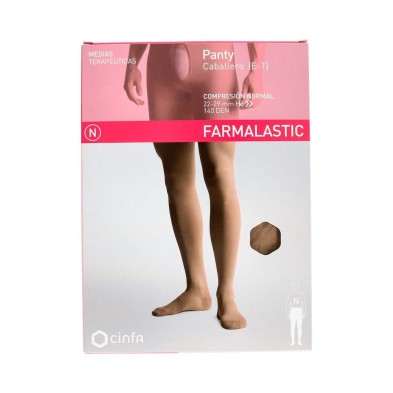 Farmalastic Panty Caballero (E-T) Compresion Normal Talla Extragrande Color Beige 1 Ud