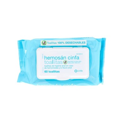 Cinfa Hemosan 60 Toallitas