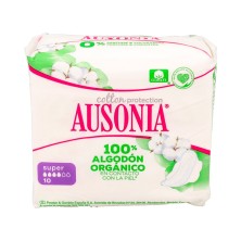 Ausonia Cotton Protection Compresas Higienicas Femeninas Super Alas 10 Ud