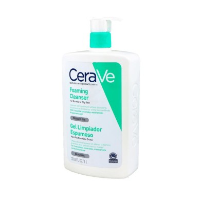Cerave Gel Limpiador Espumoso 1000 ML