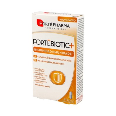 Fortebiotic+ Inmunidad 20 Capsulas