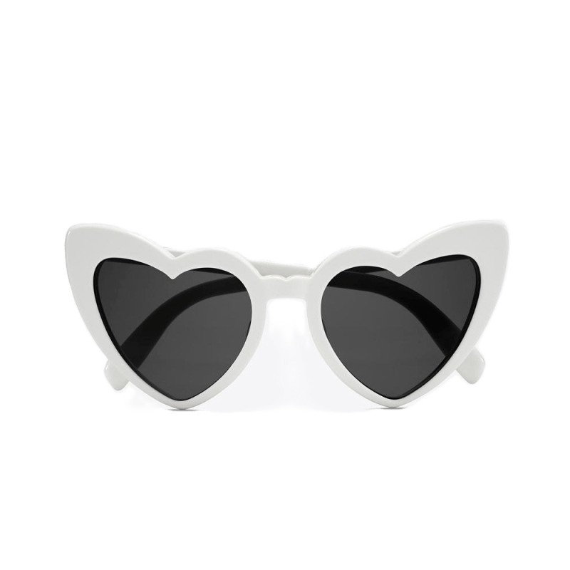 Gafas Blanco Corazones +12meses