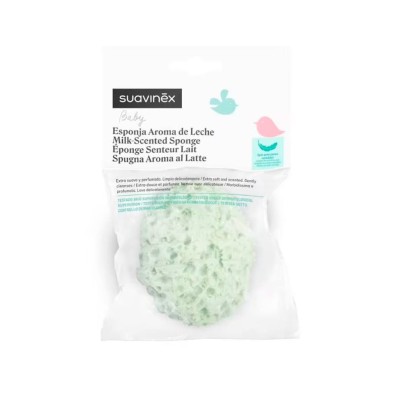 Suavinex Esponja Baño Infantil Baby Aroma De Leche 1 Ud