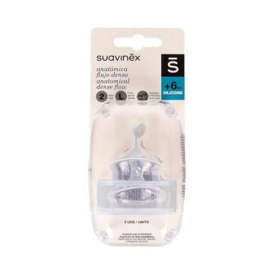 Suavinex Tetina Silicona Anatomica T2 2 Ud