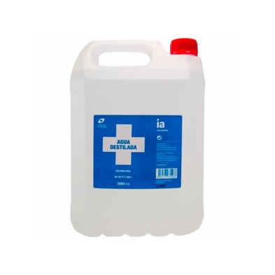 Interapothek Agua Destilada 5000 ML 1 Ud