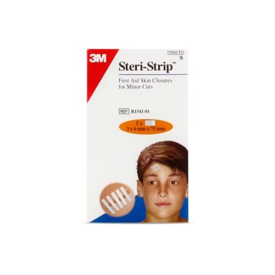 3M Nexcare Steri Strip Tan Color Sutura Cutanea Esteril 75 Mm X 6 Mm 2x3 Ud