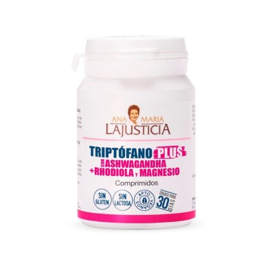Ana Maria Lajusticia Triptofano Plus Con Ashwagandha + Rhodiola Y Magnesio 60 Comprimidos