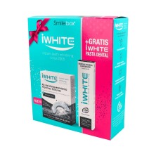 Pack Promo iWhite Kit Blanqueamiento Manchas Oscuras 10 Moldes + Pasta Dental 75 ML