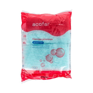 Acofar Esponja Enjabonada Desechable 2 Ud