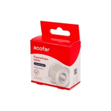 Acofar Esparadrapo Tejido 5 M X 2,5 Cm Color Blanco 1 Ud