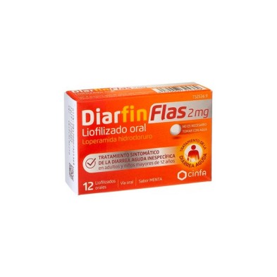 Diarfin Flas 2 Mg Orales 12 Liofilizados