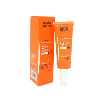 Acofarderm Spf 50+ Gel Crema Facial Tacto Ligero 50 ML