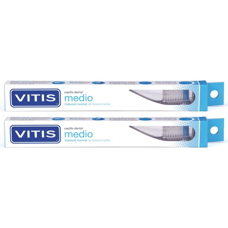 DUPLO VITIS CEPILLO DENTAL MEDIO