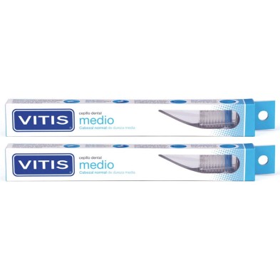 DUPLO VITIS CEPILLO DENTAL MEDIO