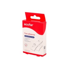 Acofar Tiritas Transparente Resistentes al Agua 20 Ud