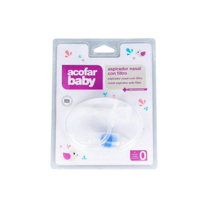 Acofarbaby Aspirador Nasal Con Filtro 1 Ud