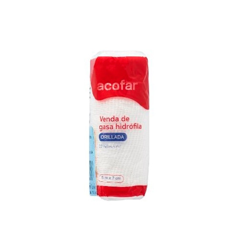 Acofar Venda De Gasa Hidrofila 5mx7 cm 1 Ud