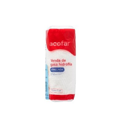 Acofar Venda De Gasa Hidrofila 5mx7 cm 1 Ud