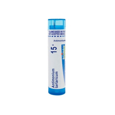 Boiron Antimonium Tartaricum C15 Globulos 4 GR