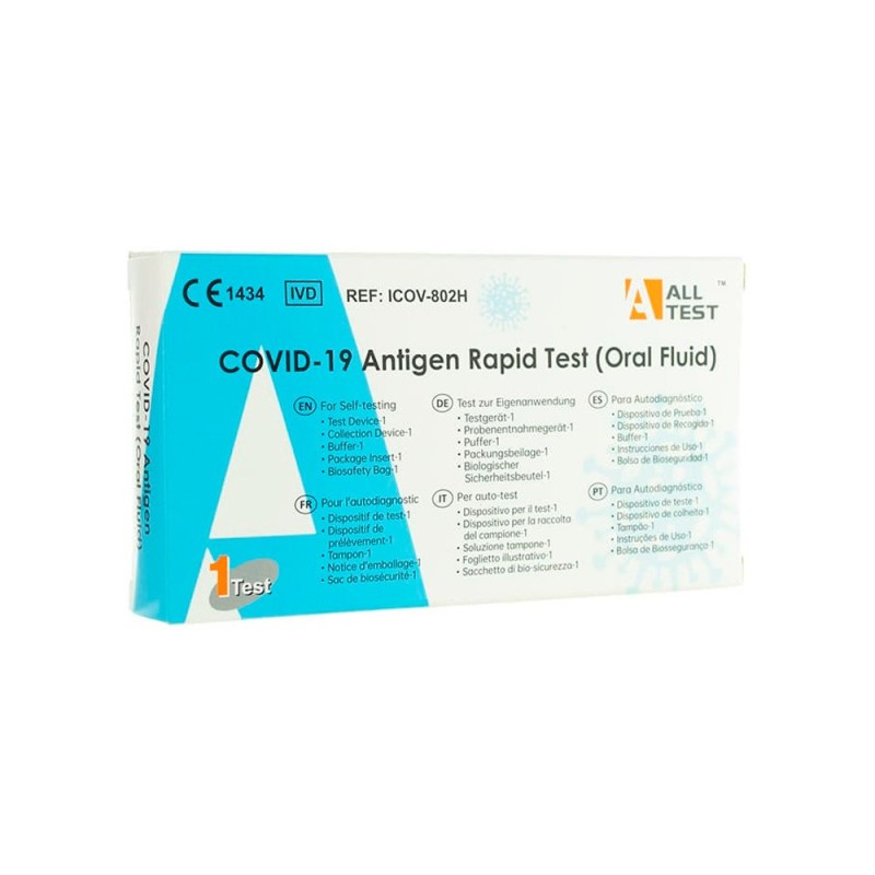 Alltest Test Nasal Antígenos Covid Y Gripe 1 Ud