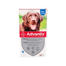 Advantix 400/2000 Mg Solucion Spot-On Para Perros  25-40 Kg 4x4 ML