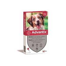 Advantix 250/1250 Mg Solucion Spot-On Perros  10-25 Kg 4 x2,5 ML
