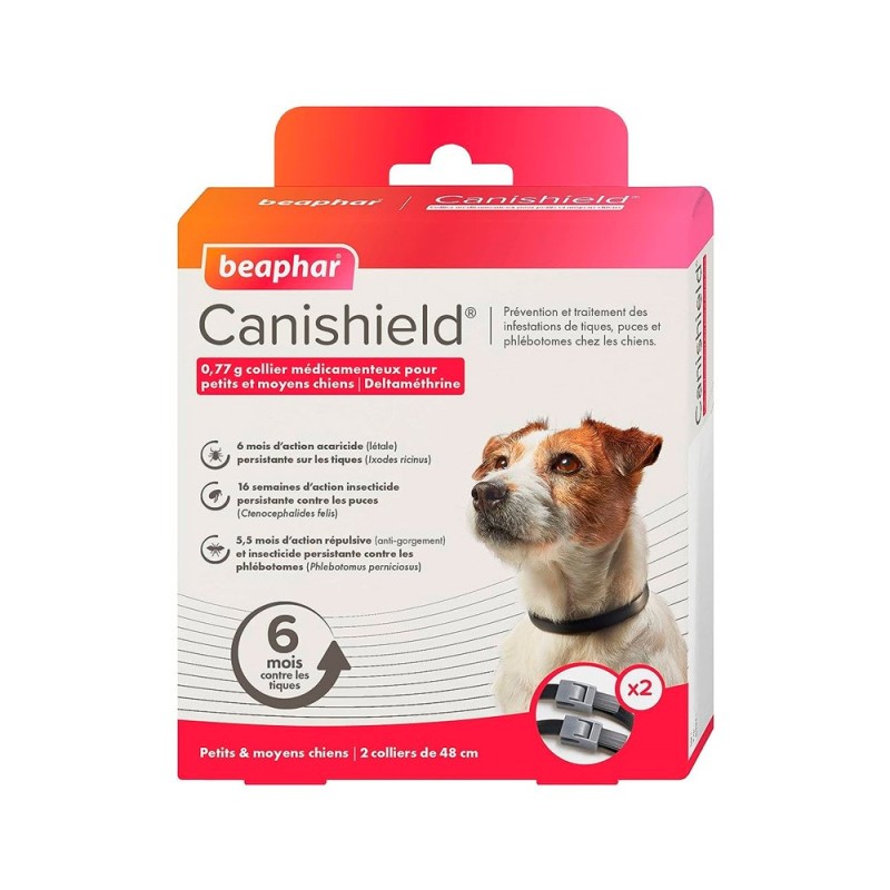 Beaphar Canishield Medicamentosos Para Perros Medianos Y Pequeños Con Sobre Resistente A N 2x0,77 GR