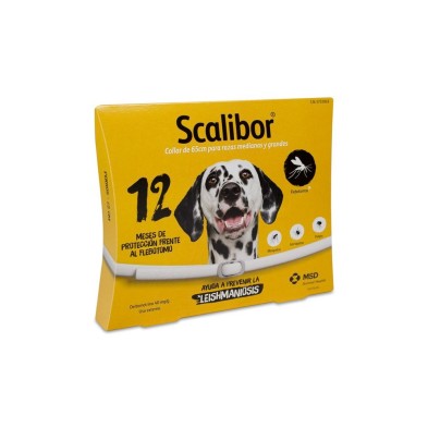 Scalibor 40 Mg/G Collar Blanco 65 Cm 1 Ud