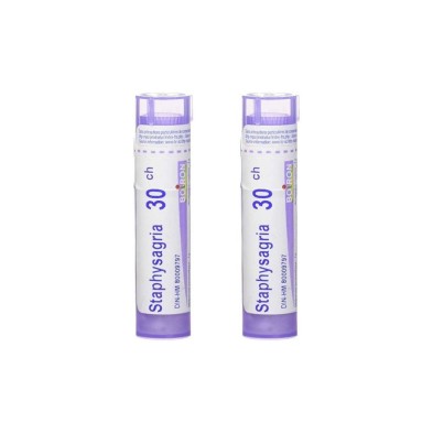 STAPHYSAGRIA BOIRON C30 GLOBULOS 2 ENVASES 4 G