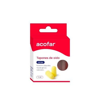 Acofar Tapones Oidos Espuma 6 Ud