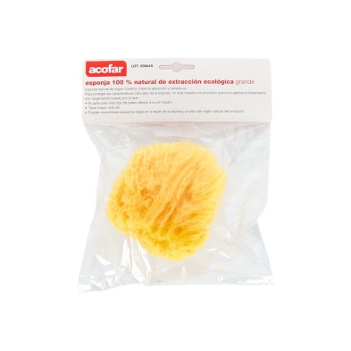 Acofar Esponja Natural Grande 1 Ud