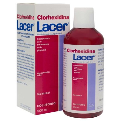 LACER COLUTORIO CLORHEXIDINA 500 ML