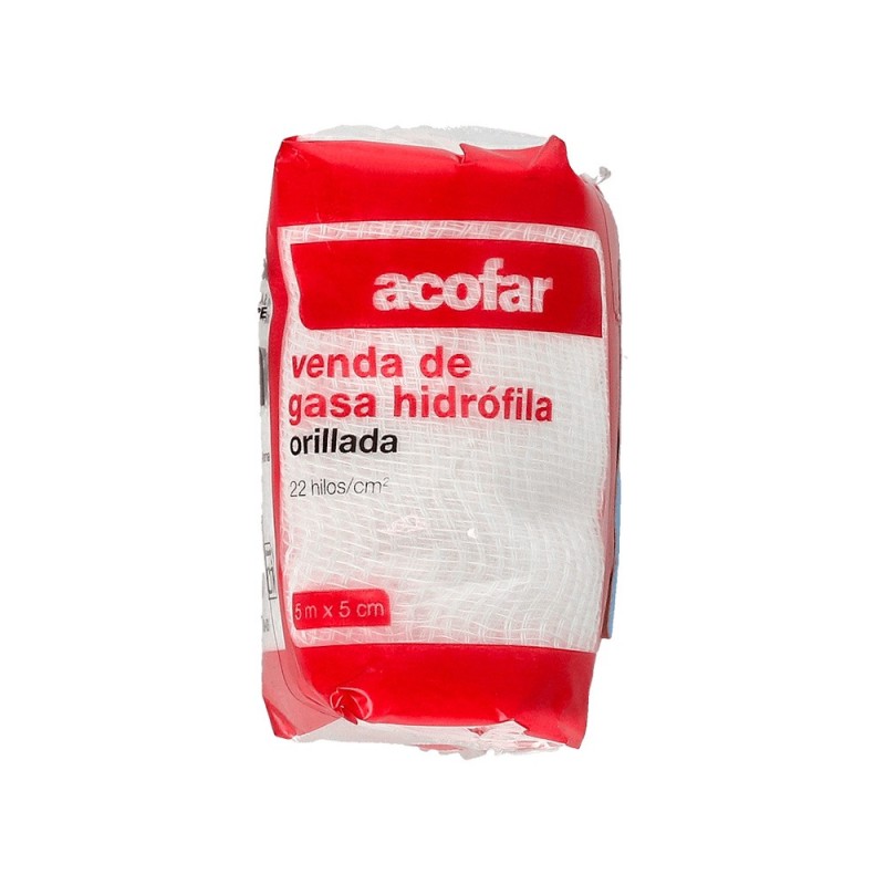 Acofar Venda De Gasa Hidrofila 5mx5 cm 1 Ud