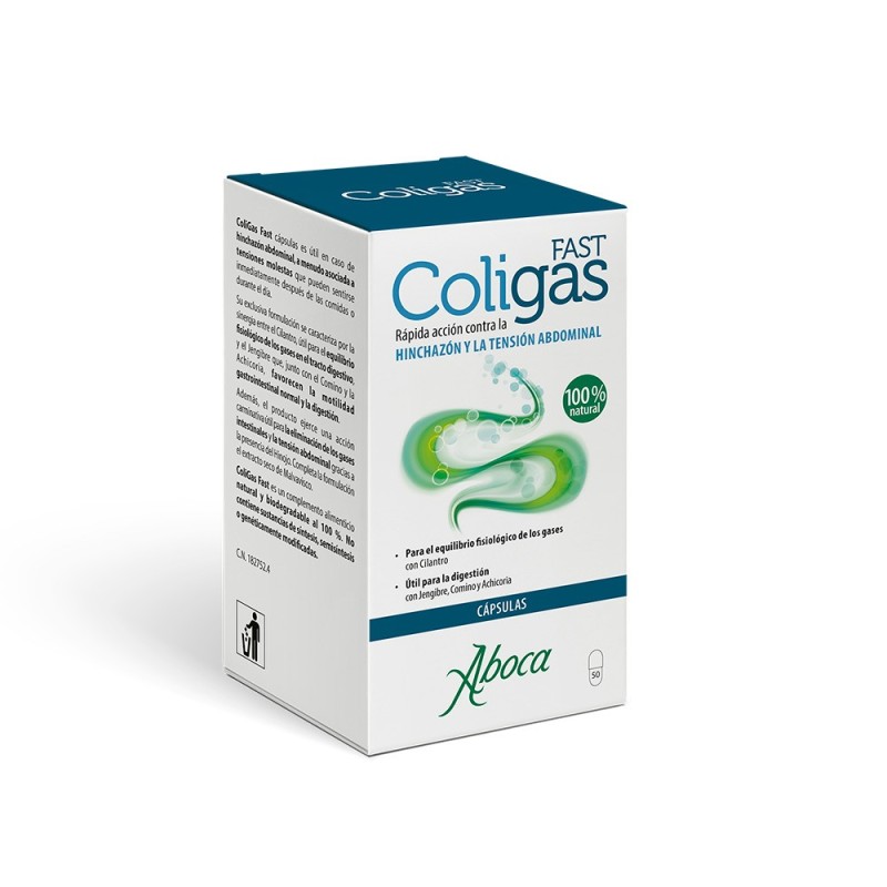 Coligas Fast: Alivio rápido y natural para problemas digestivos