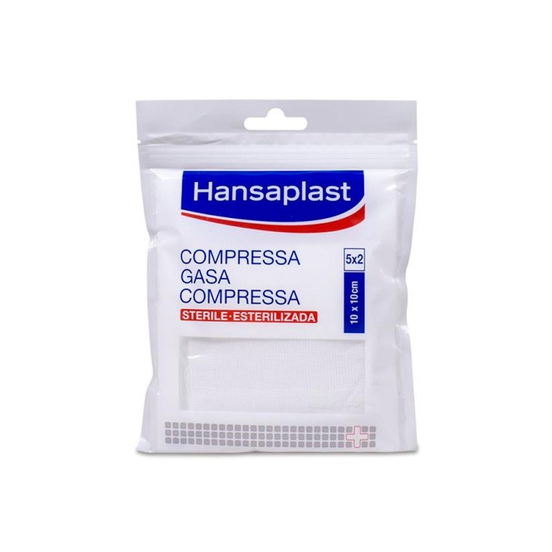 Hansaplast Gasa Esteril 10cmxX 10 cm 10 Ud