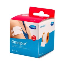 Omnipor Esparadrapo Hipoalérgico Papel 5m X5cm 1 Ud