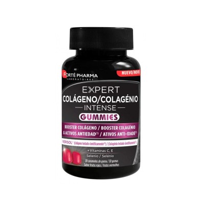 Foté Pharma Expert Colageno Intense Gummies De Goma Sabor Frutos Rojos 30 Ud
