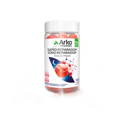 Arkopharma Sueño Reparador Gummies Caramelos De Goma Sabor Frambuesa 60 Ud