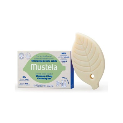 Mustela Champu Solido Cabello Y Cuerpo 75 GR