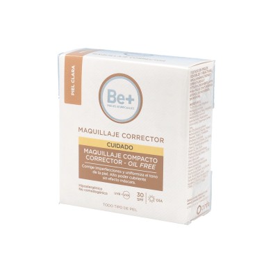 Be+ Maquillaje Compacto Corrector Oil Free Spf30 Piel Clara 10 GR