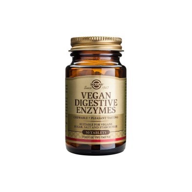 Solgar Vegan Enzimas 50 Tabletas