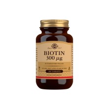 Solgar Biotin 100 Tabletas