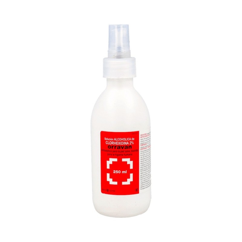 Orravan Clorhexidina 2% Solucion Alcoholica  250 ML