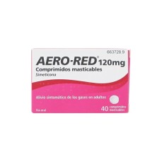 AERO RED 120 MG 40 COMPRIMIDOS MASTICABLES