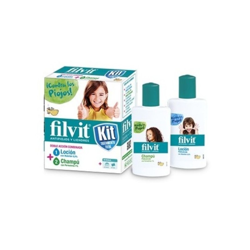 Kit Filvit Locion + Champu Antipiojos 100 ML + 100 ML
