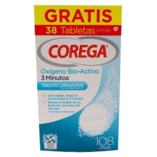 Corega 3 Minutos Oxígeno Bio-Activo 108 U
