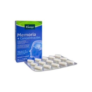 Kneipp Memoria + Concentracion 30 Capsulas