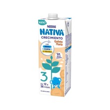 Nestle Nativa Crecimiento 3 Galleta 1 Año 1000 ML