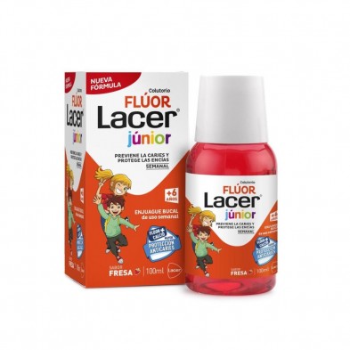 Lacer Colutorio Fluor Semanal 0,2 Fresa 100 ML